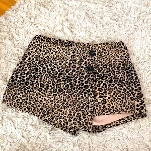 American Threads Cheetah Print Skort